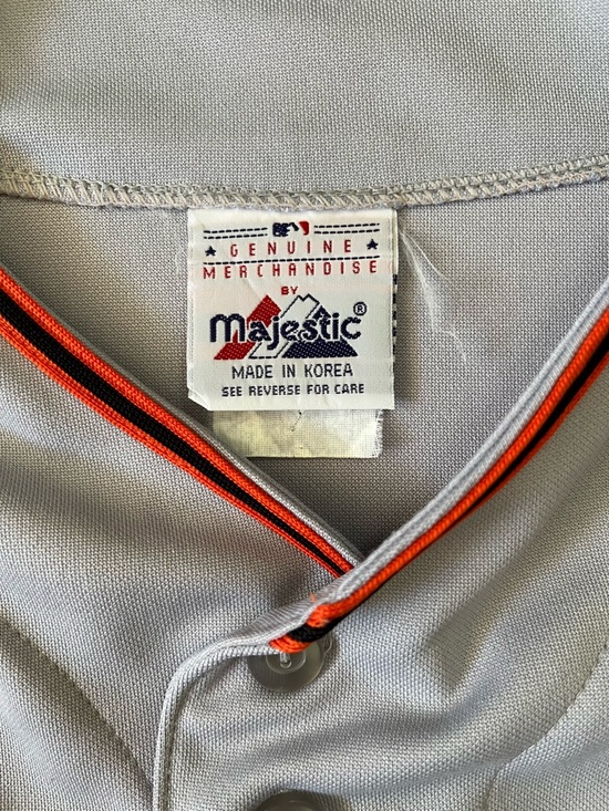 Vintage San Francisco Giants Gray Baseball Jersey Men’s XXL - Picture 2 of 10